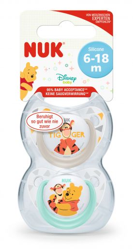 Nuk Trendline Disney Soother Winney The Pooh 6-18months