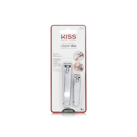 Kiss Nail & Toe Nail Clipper Duo Rcn02