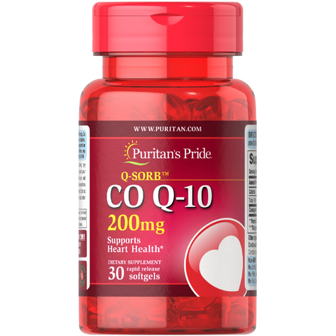 Puritan's Pride Co Q 10 200mg Softgel 30's