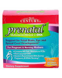 21st Century Prenatal+DHA Tablet Softgels (30's+30's)