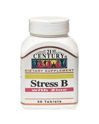 21st Century Stress B+Zinc Tablet 30's