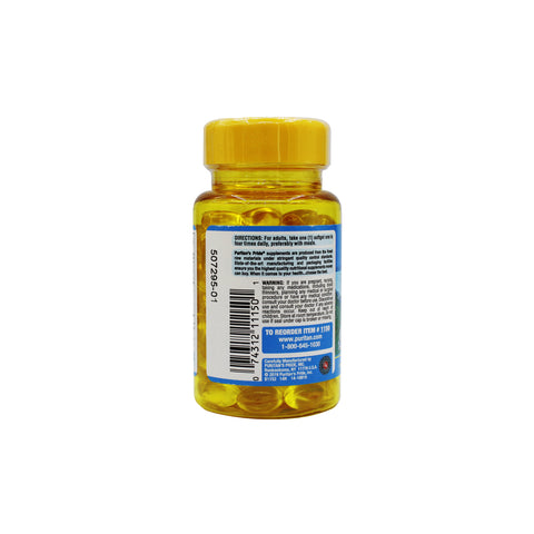 Puritan's Pride Cod Liver Oil Softgel 30's