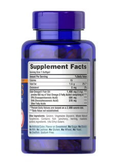 Puritan's Pride Triple Strength Omega-3 Fish Oil 1400mg Softgel 60's