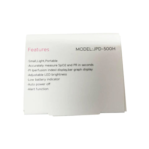 Jumper Pediatric Pulse Oximeter