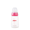 Pigeon Plastic Feeding Bottle 120ml (Transparent Cap)