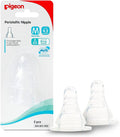Pigeon S-Type Peristaltic Nipple (M)2Pcs