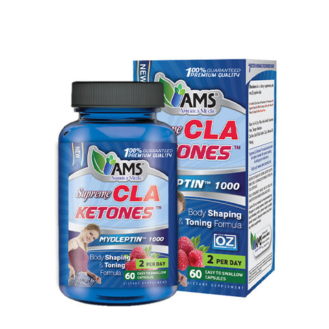 Ams Raspberry Ketone With CLA Capsule 60's