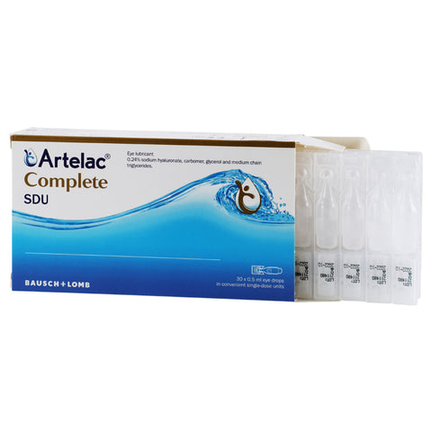 Artelac Complete SDU Eye Drops 30'S
