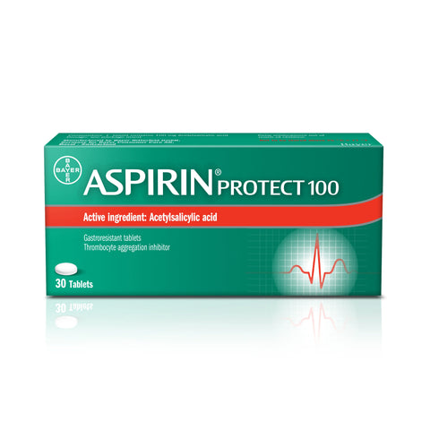 Aspirin Protect 100mg Tablets 30's