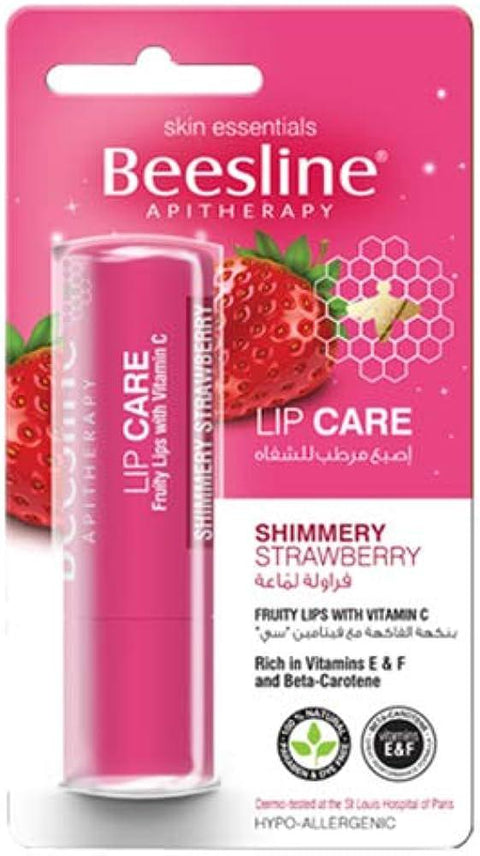 Beesline Lip Care Shimmery Strawberry
