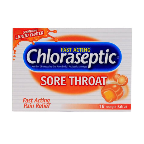 Chloraseptic Citrus 18's