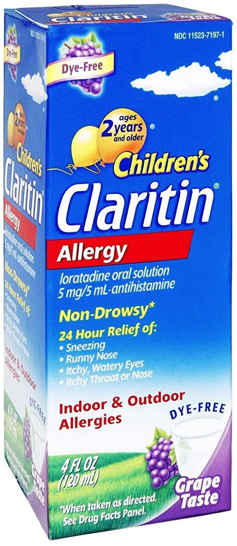 Claritine Child Grape Syrup 120ml
