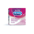 Durex Ribbed 3's
