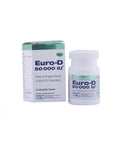 Euro D 50,000 IU Capsule 15's