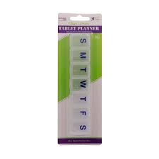 Ezycare 7-Days Classic Tablet Planner (XL)