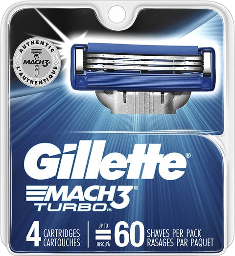 Gillette Mach 3 Turbo 4's