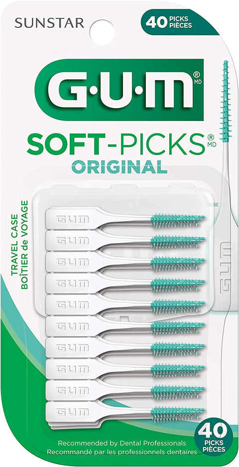 GUM Soft Tooth Picks 40's