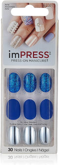 Impress Accent Nails Swept Away Bipa060