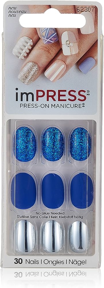 Impress Accent Nails Swept Away Bipa060
