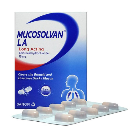 Mucosolvan Long Acting 75mg Capsule 10's