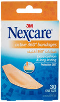 Nexcare Active Bandages, 28x76mm 30's