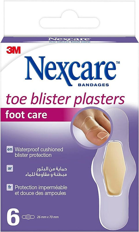 Nexcare Toe Blister Bandage 6's
