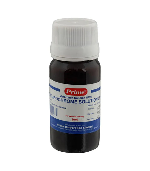 Prime Mercurochrome 2% Solution 30ml