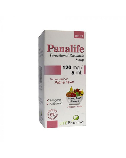 Panalife 120mg/5ml Syrup 100ml