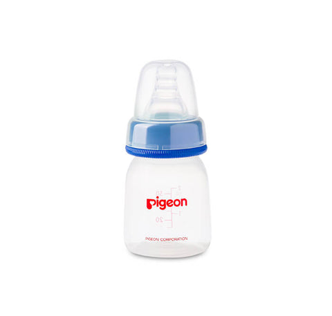Pigeon Plastic Feeding Bottle 50ml (Transparent Cap)