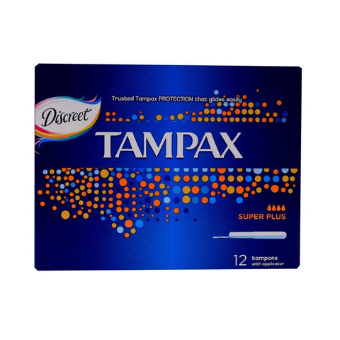 Tampax Super Plus 12's