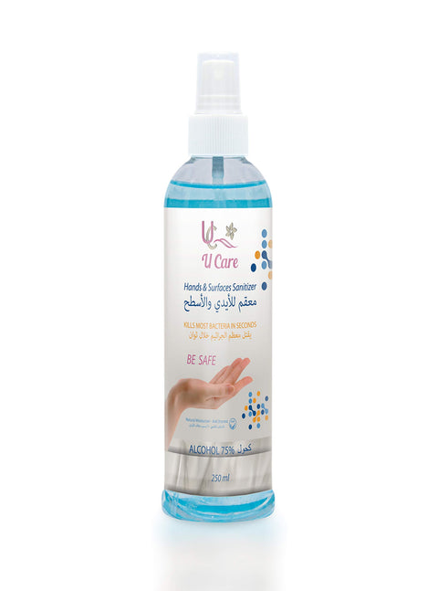 U Care Hands & Surfaces Sanitizer Spray 250ml