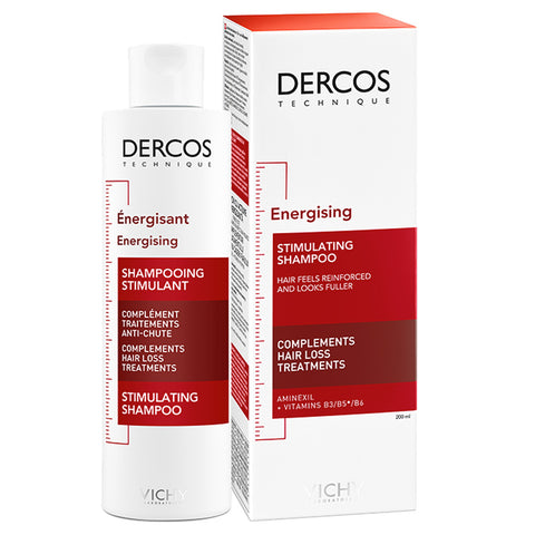 Vichy Dercos Energising & Stimulating Anti Hair Fall Shampoo With Aminexil 200ml