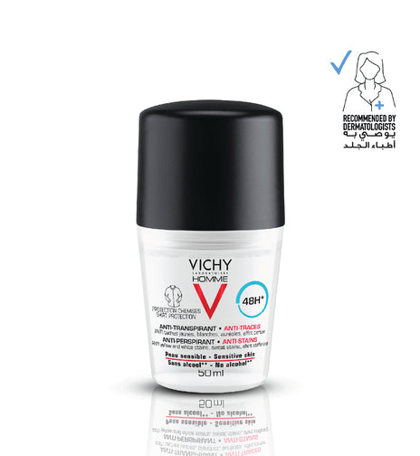 Vichy Homme Deodorant Anti Stain 50ml