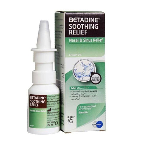 Betadine Soothing Relief Nasal & Sinus Spray 20ml