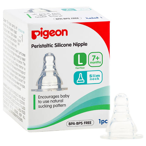 Pigeon S-Type Peristaltic Nipple (L)1Pcs Box