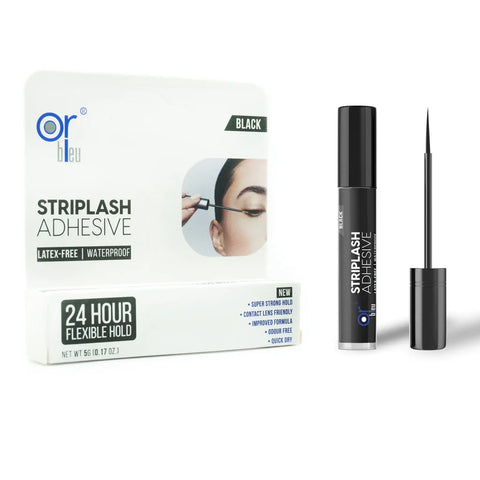 Or Bleu Striplash Adhesive - Black 5G