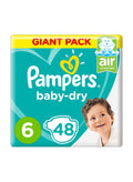 Pampers Mega Pack Size 6, 48's